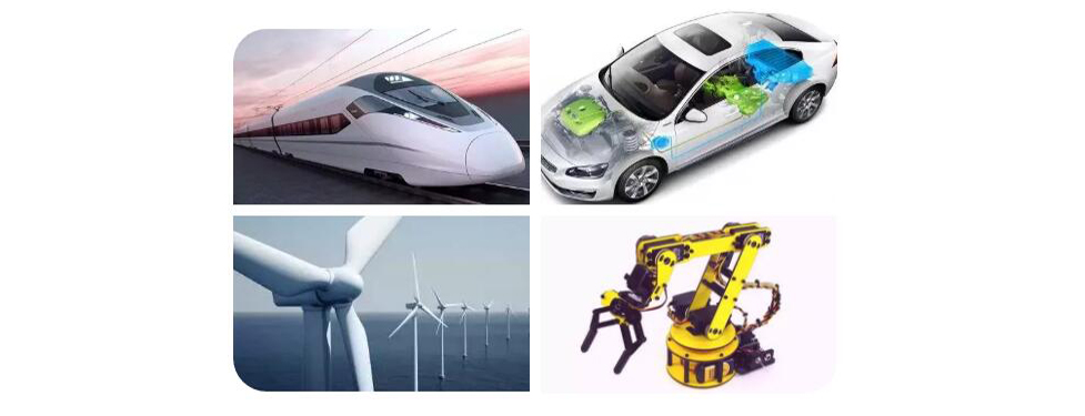 高鐵、新能源汽車、風力發(fā)電、機器人、5G基站用IGBT模塊 